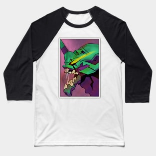 Neon Genisis Evangelion Unit 01 awakened Baseball T-Shirt